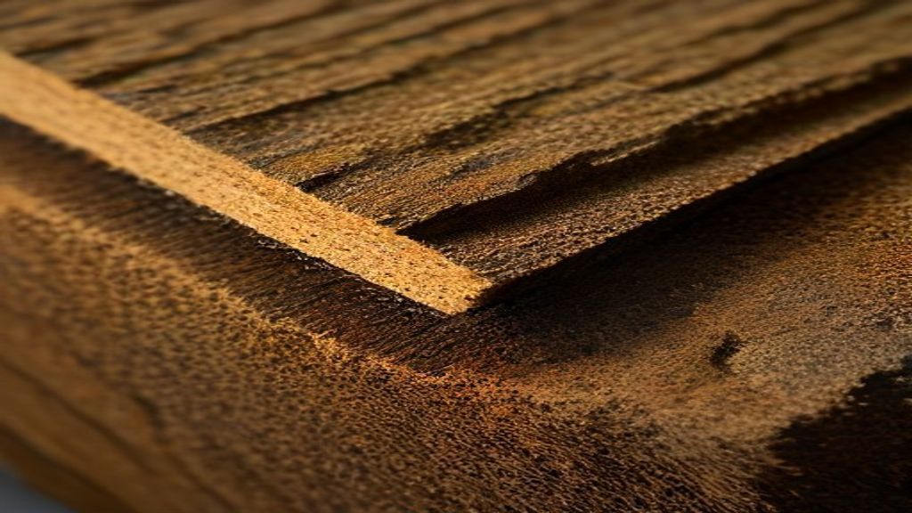 Cận cảnh bề mặt tấm Bông khoáng ROCKWOOL Remak chính hãng tại kho nhà máy - Bông khoáng ROCKWOOL
